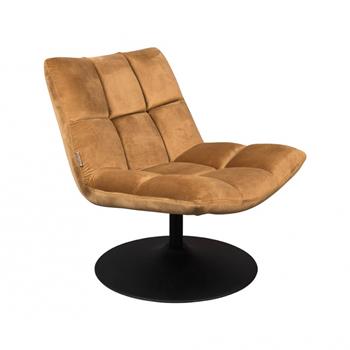 Bar velvet lounge stol, 66x81x78 cm