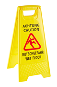 Varningsskylt "Wet Floor"