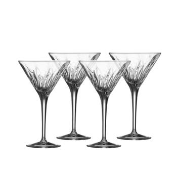 Luigi Bormioli Mixology Martiniglas 17,5 cm 21,5 cl 4 st Klar