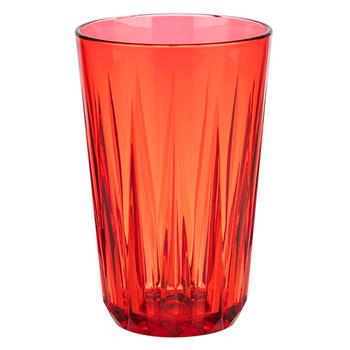 Crystal Dricksglas, Röd, 30cl