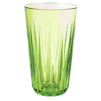 Crystal Dricksglas, Grön, 50cl