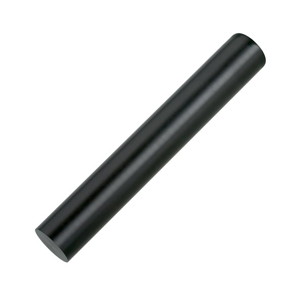 Muddler plast, svart, 25cm