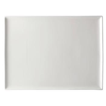 Classic White rektangulär form, 35x25cm, 6 st/fp
