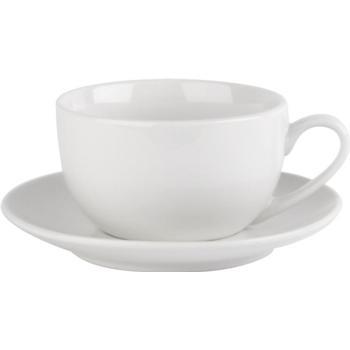 Simply skålformad kopp, vit, 35cl, 6st/fp